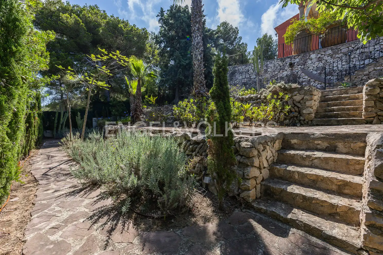 Außenansicht von Haus oder Chalet zur Miete in Jávea / Xàbia mit Klimaanlage, Heizung und Privatgarten