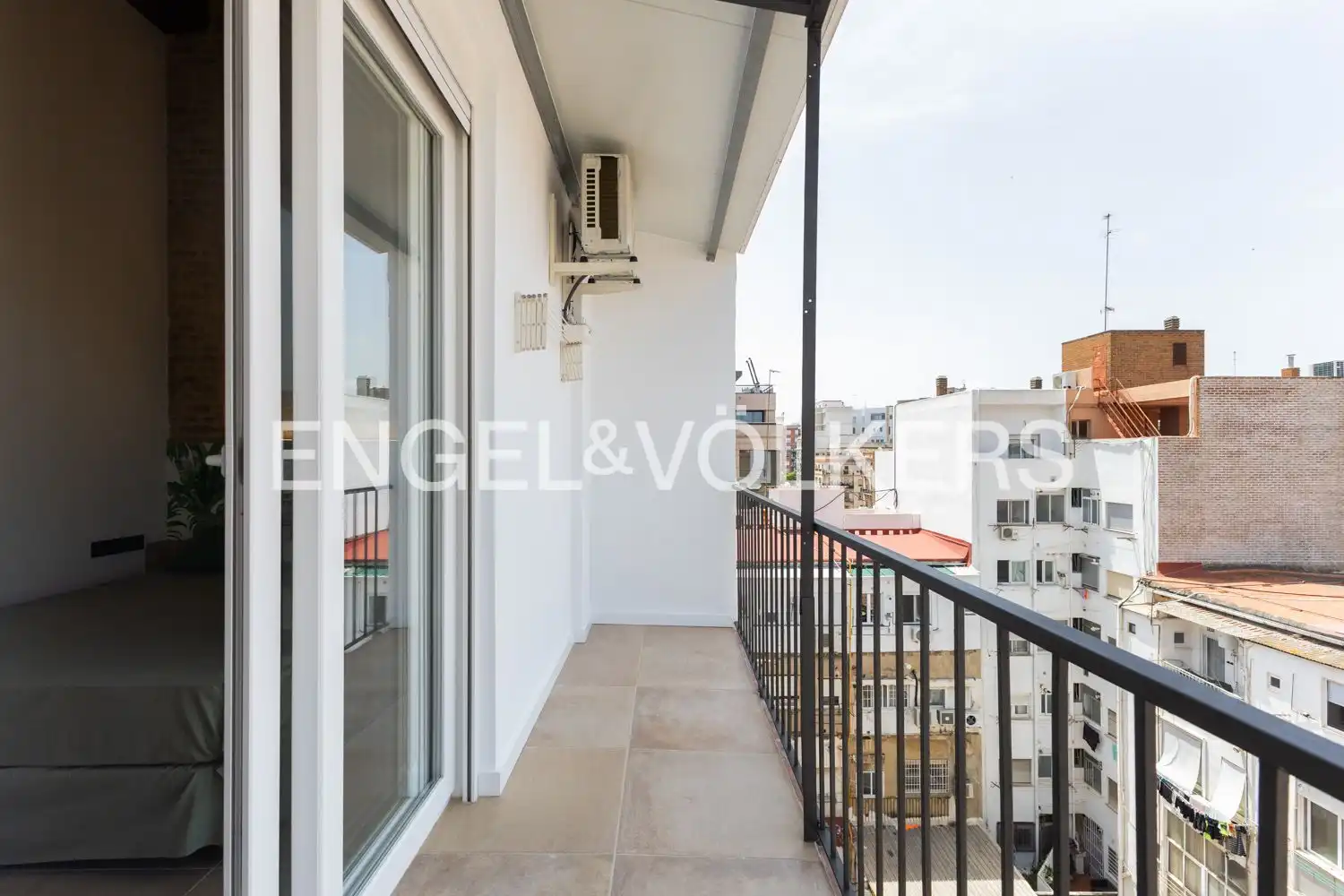Terraza de Piso de alquiler en Valencia con Aire acondicionado, Calefacción y Terraza