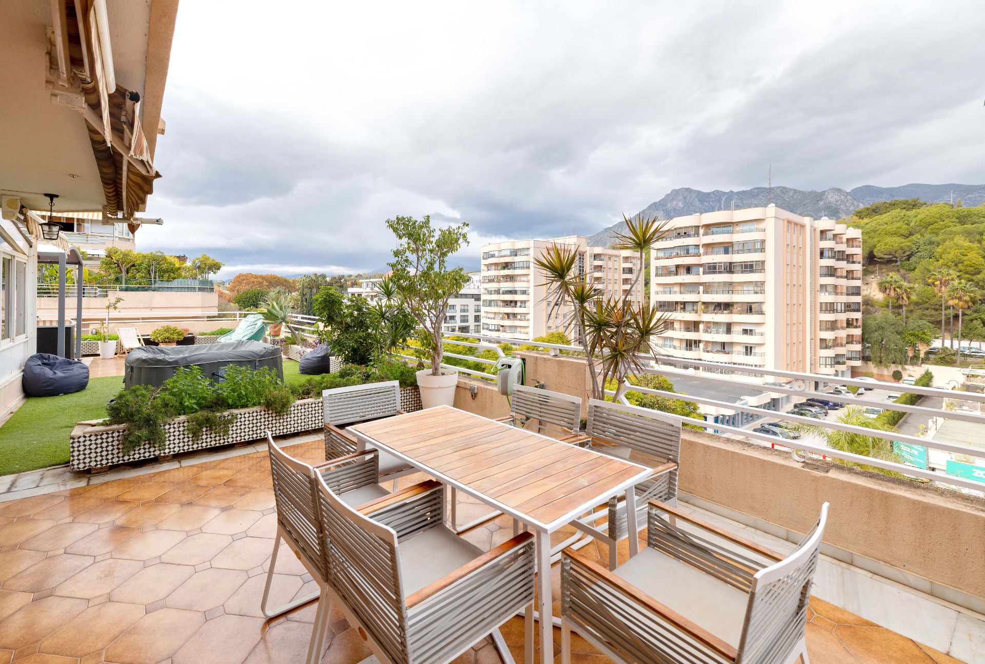 Terrace of Flat for sale in Marbella  with Air Conditioner, Terrace and Storage room