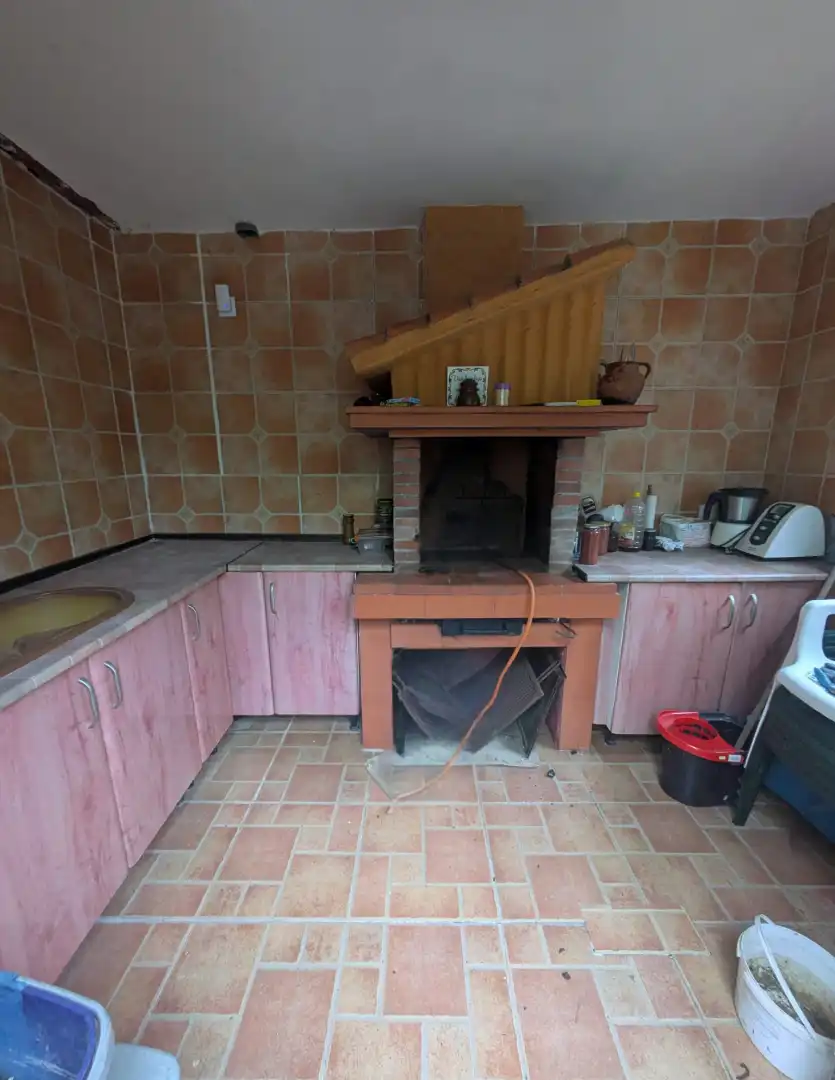 Cuina de Finca rústica en venda en Morata de Tajuña amb Calefacció, Jardí privat i Piscina
