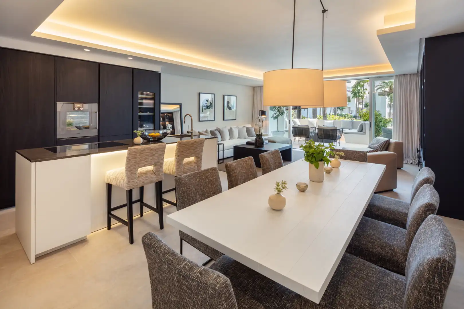 Apartament amb terrassa en venda a Milla de Oro