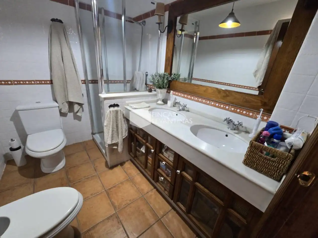 Baño de Casa o chalet en venta en San Vicente del Raspeig / Sant Vicent del Raspeig con Terraza y Amueblado