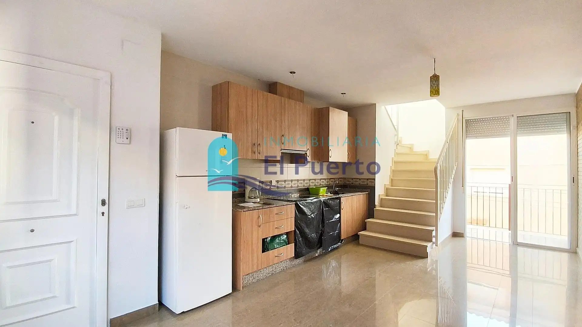 Cocina de Ático en venta en Mazarrón con Terraza y Alarma
