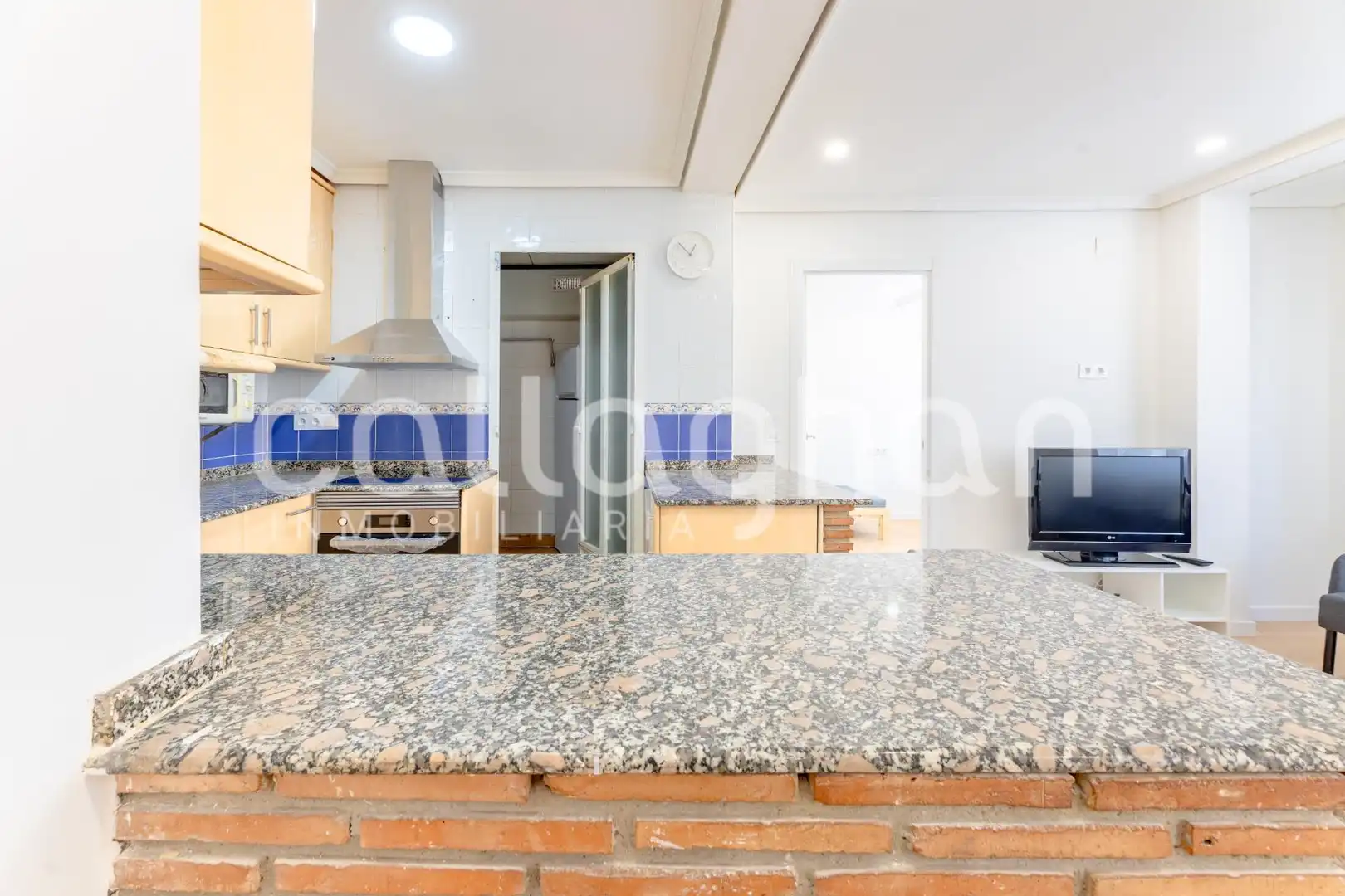 Kitchen of Flat for rent in Valencia  with Furnished