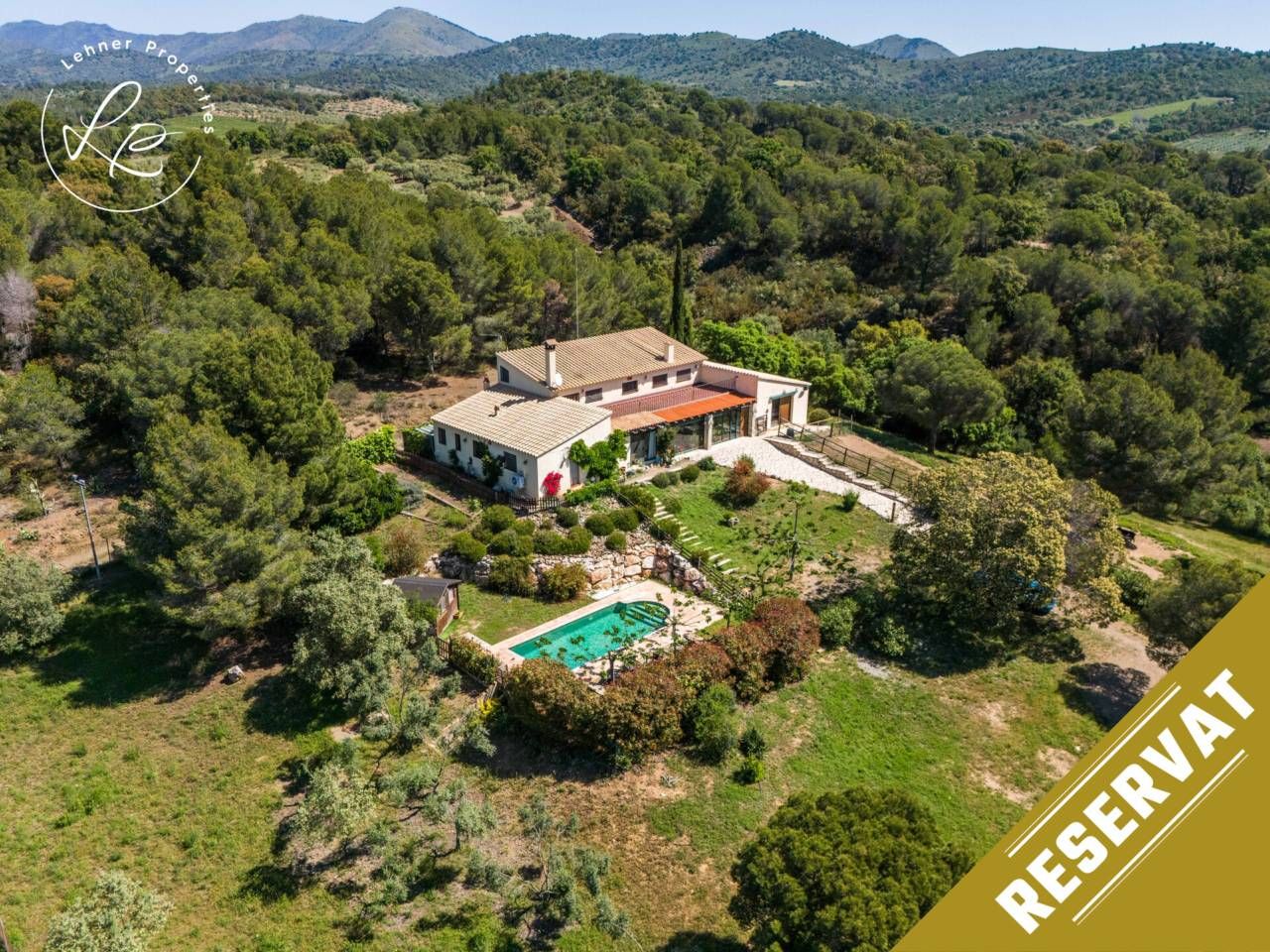 Exterior view of House or chalet for sale in Garriguella  with Air Conditioner, Heating and Private garden