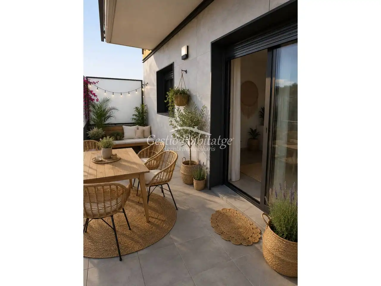 Terrace of Flat for sale in Les Franqueses del Vallès  with Air Conditioner, Heating and Balcony