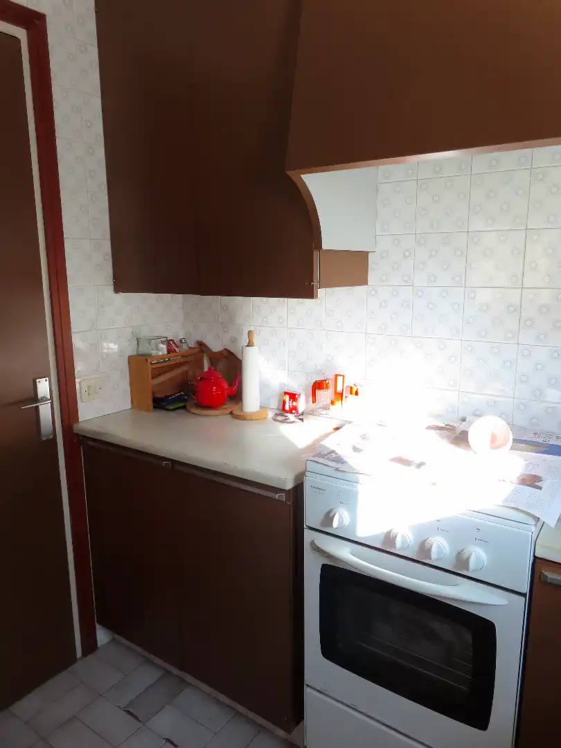Cocina de Piso en venta en Empuriabrava con Jardín privado, Terraza y Amueblado