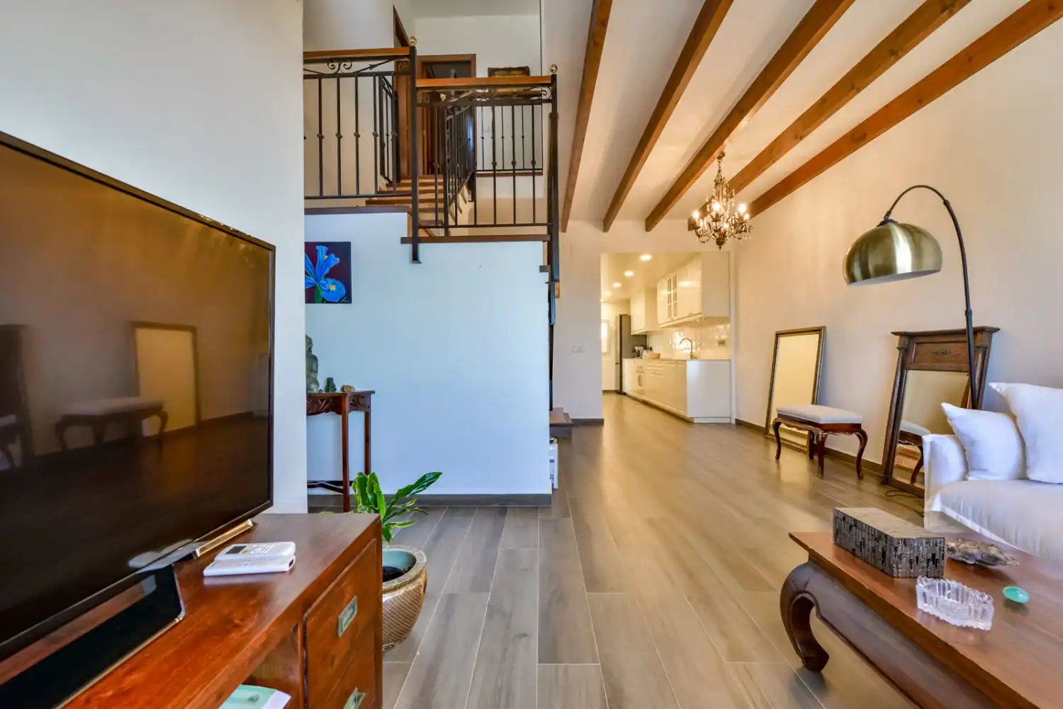 Living room of Detached homes for rent in El Campello  with Air Conditioner, Heating and Terrace