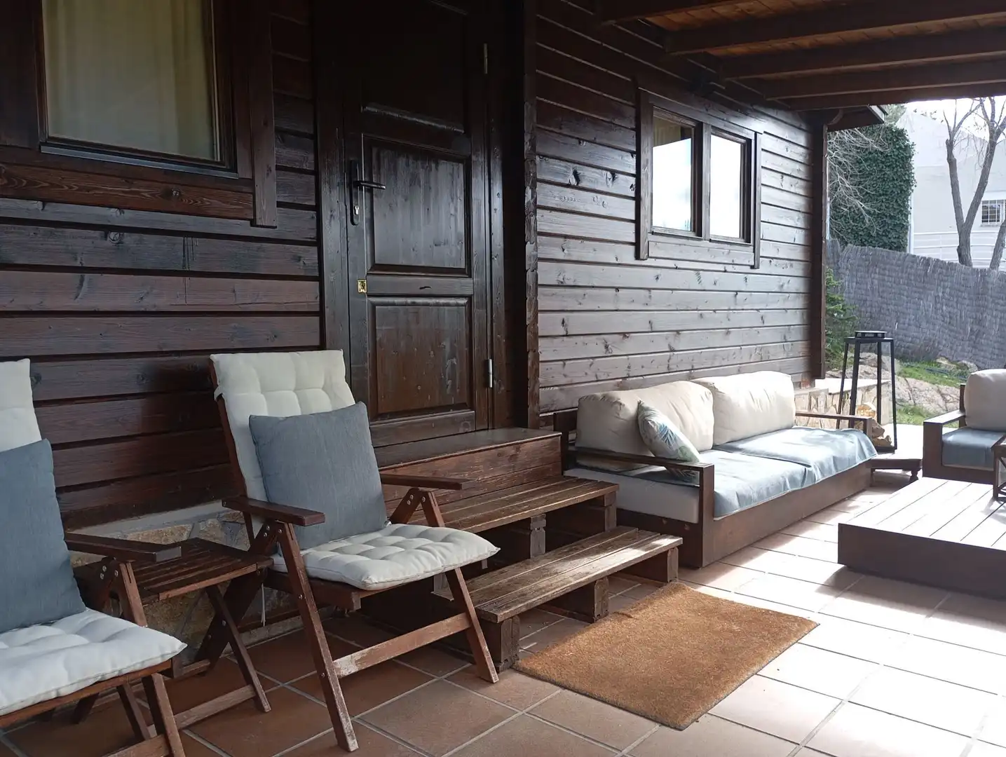 Terrassa de Casa o xalet en venda en Robledo de Chavela amb Aire condicionat, Calefacció i Jardí privat