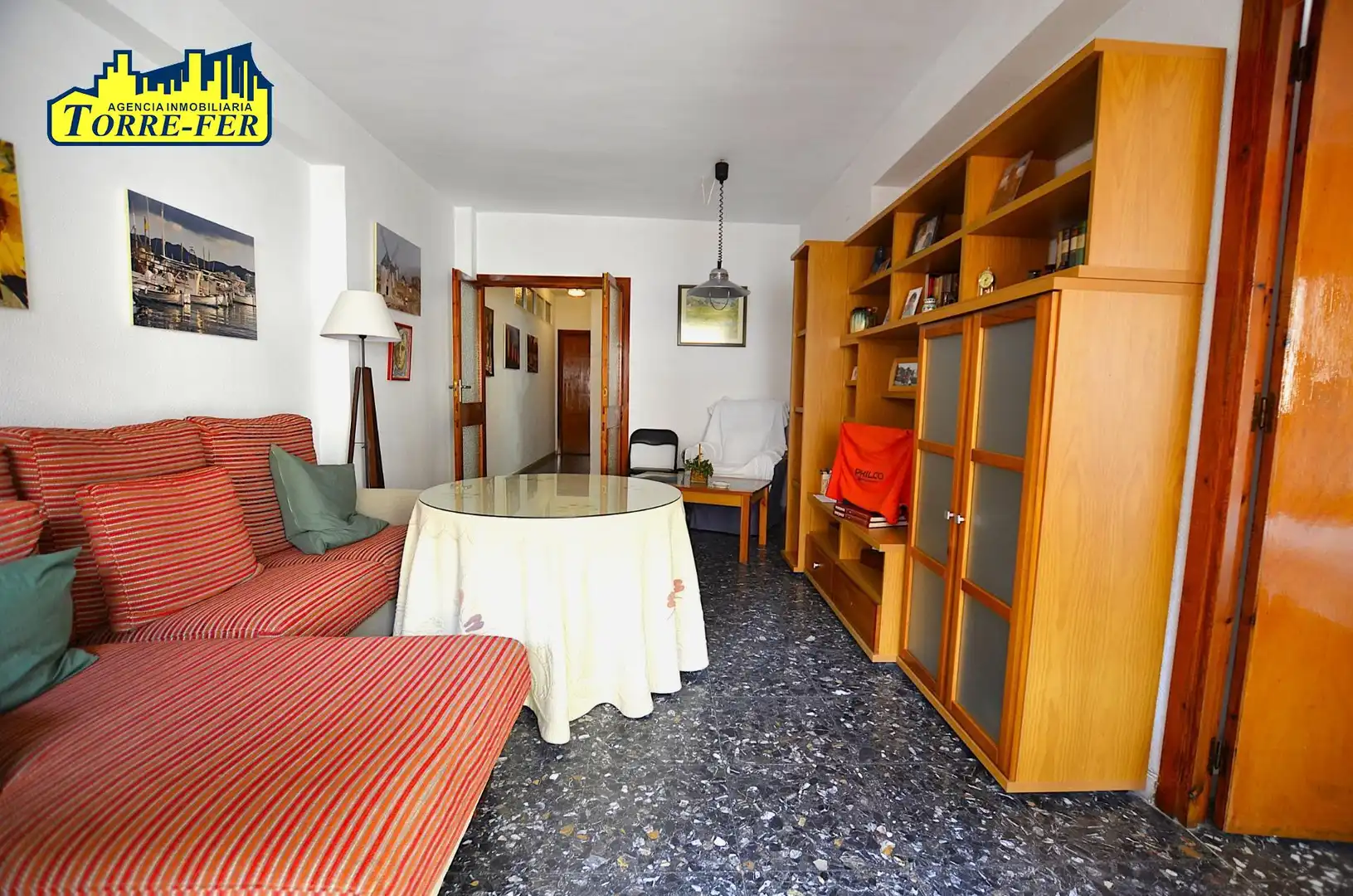 Sala de estar de Piso en venta en Almería