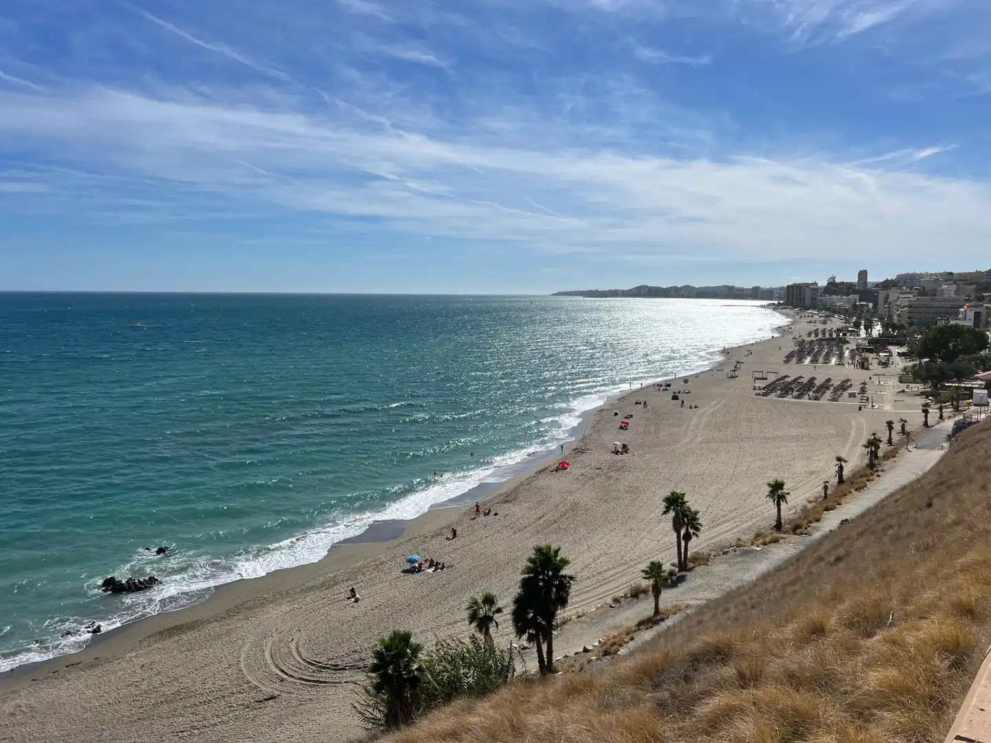 Außenansicht von Wohnung zur Miete in Benalmádena mit Terrasse, Möbliert und Ofen
