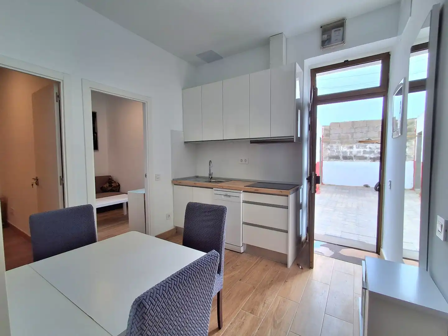 Cocina de Piso de alquiler en Las Palmas de Gran Canaria con Amueblado