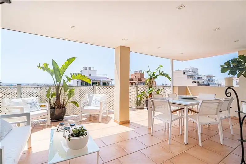 Terrassa de Àtic en venda en  Palma de Mallorca amb Aire condicionat i Terrassa