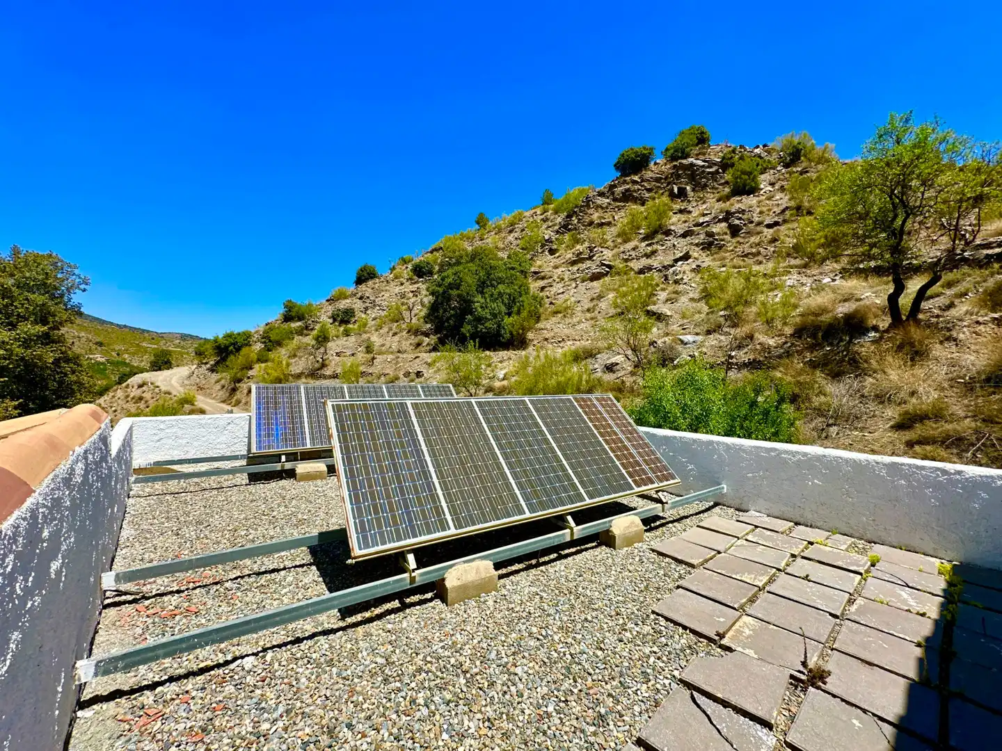 Vista exterior de Finca rústica en venda en Sierro amb Aire condicionat, Calefacció i Jardí privat