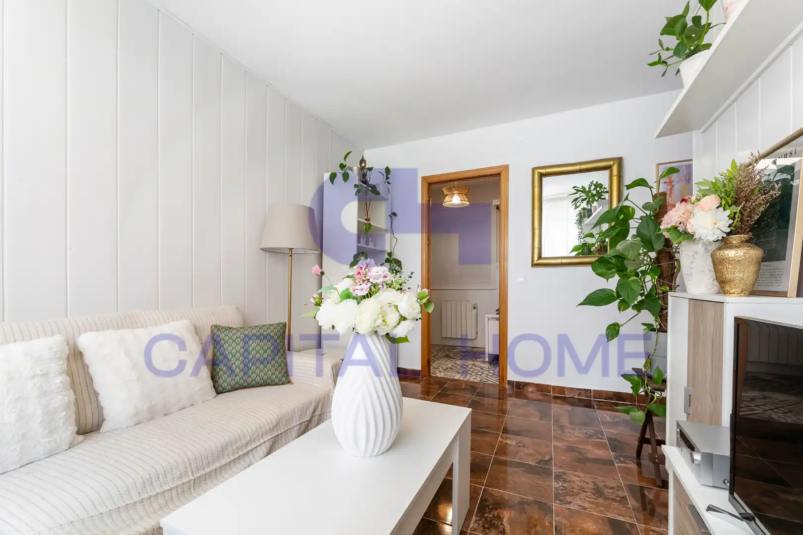 Sala de estar de Piso en venta en Fuenlabrada con Calefacción y Amueblado