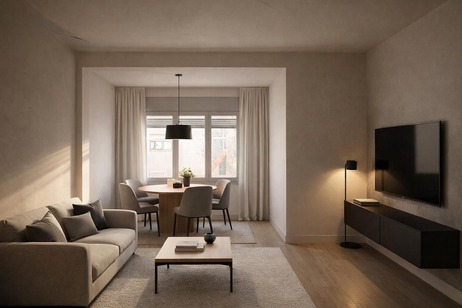 Living room of House or chalet for sale in Vilafranca del Penedès  with Private garden, Parquet flooring and Terrace