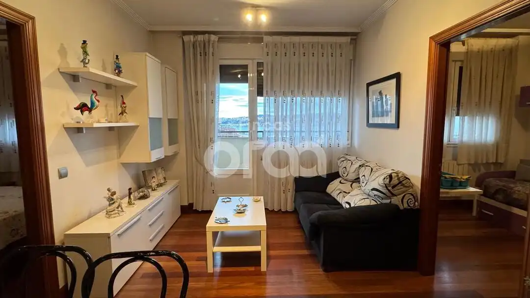 Bedroom of Flat for sale in Santurtzi   with Heating, Terrace and Furnished
