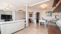 Living room of Attic for sale in  Madrid Capital  with Air Conditioner, Private garden and Terrace