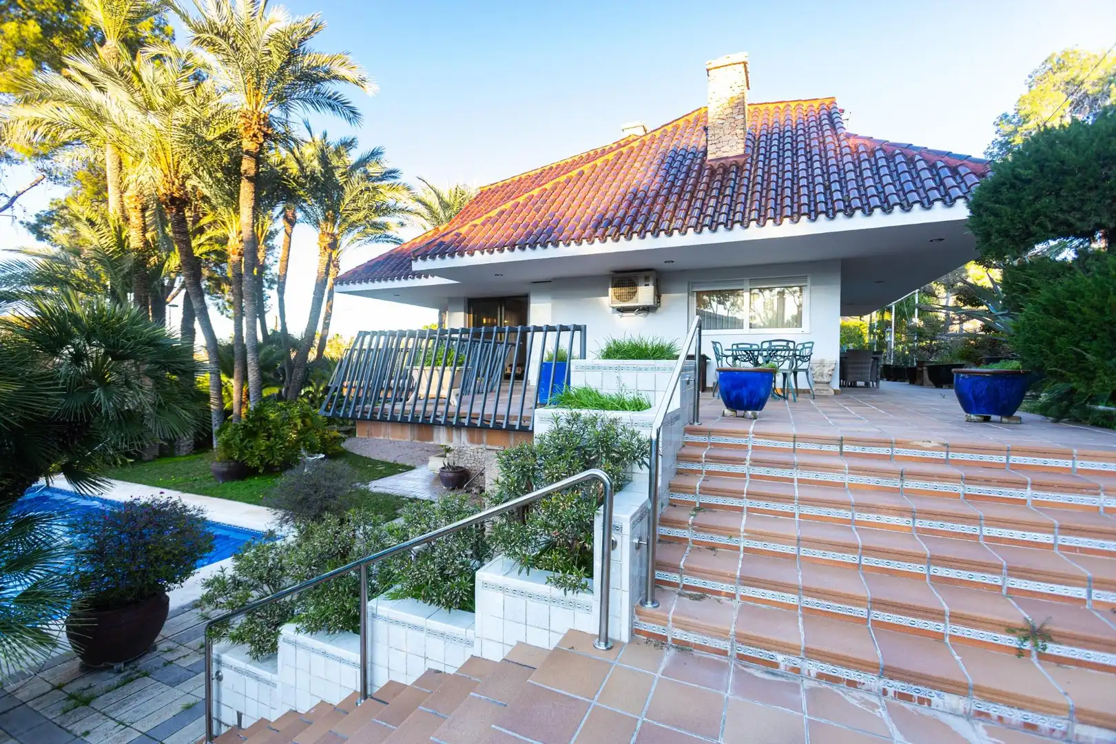 Vista exterior de Casa o chalet en venta en Murcia con Aire acondicionado, Jardín privado y Terraza
