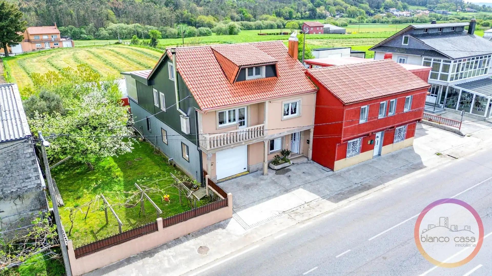 Exterior view of Houses for sale in Dumbría  with Heating, Private garden and Terrace