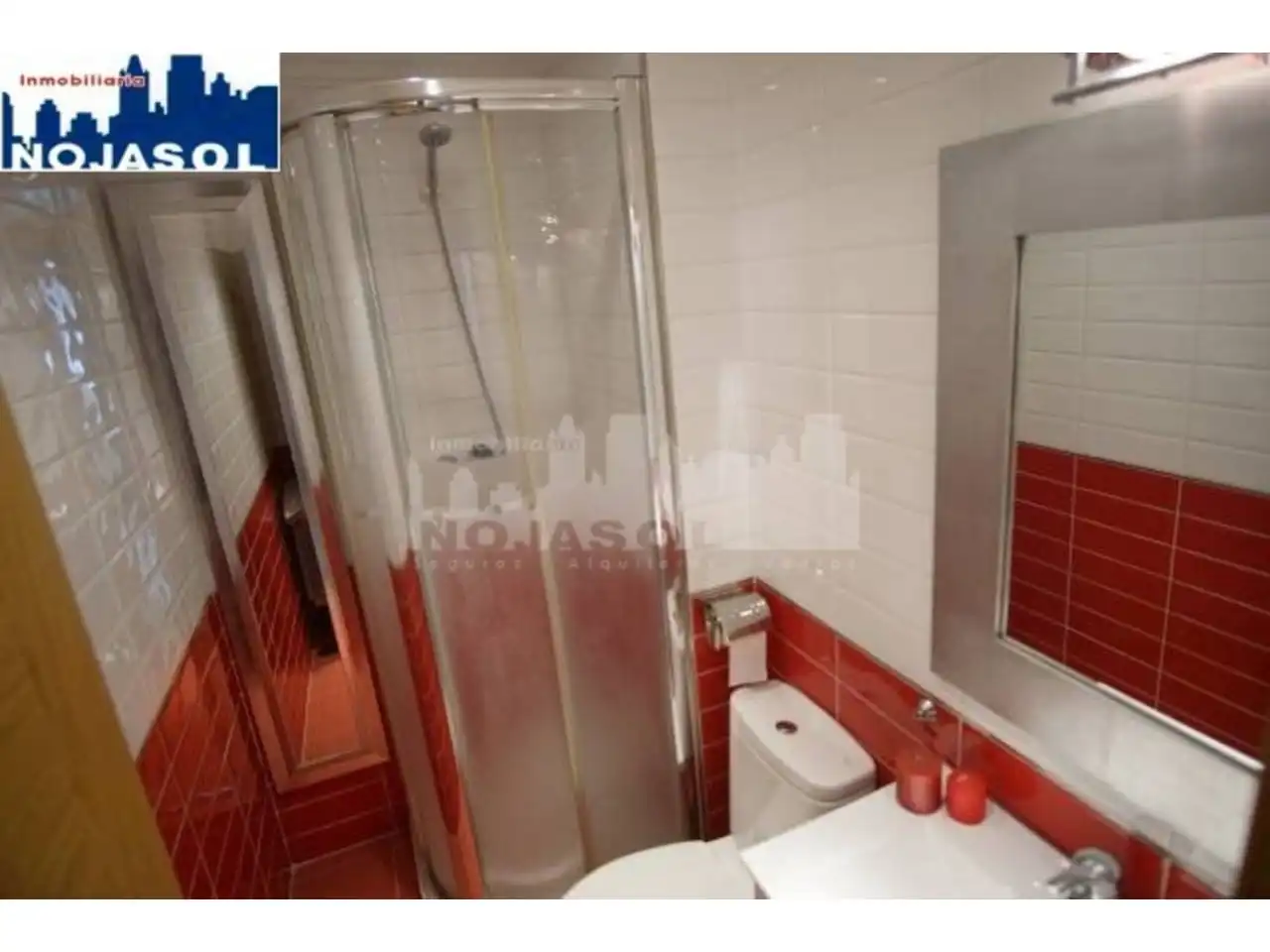 Badezimmer von Wohnung zur Miete in Noja mit Heizung, Privatgarten und Terrasse