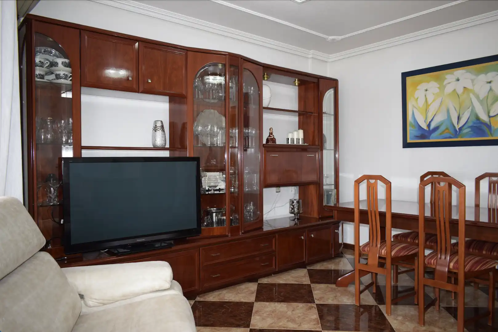 Sala de estar de Dúplex en venta en Rojales con Aire acondicionado, Terraza y Trastero