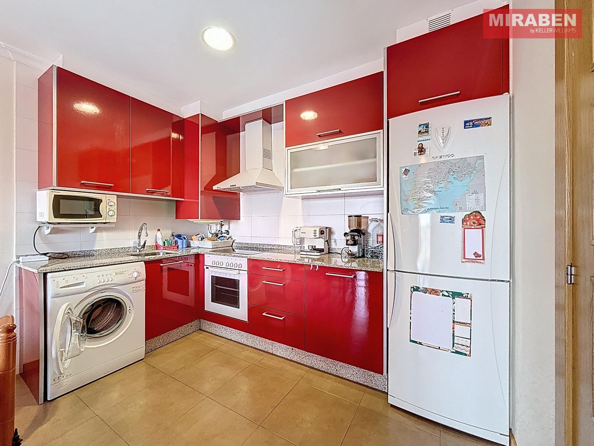 Kitchen of Flat for sale in Boiro  with Heating, Terrace and Storage room