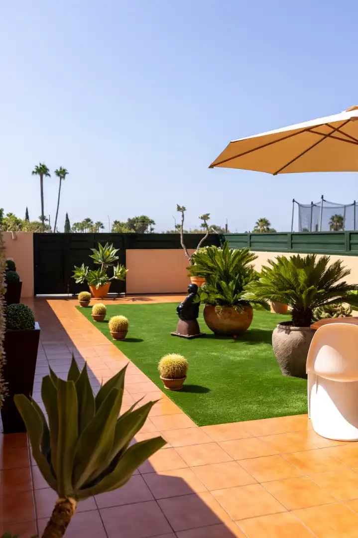 Terrassa de Casa adosada en venda en Marratxí amb Aire condicionat, Jardí privat i Terrassa