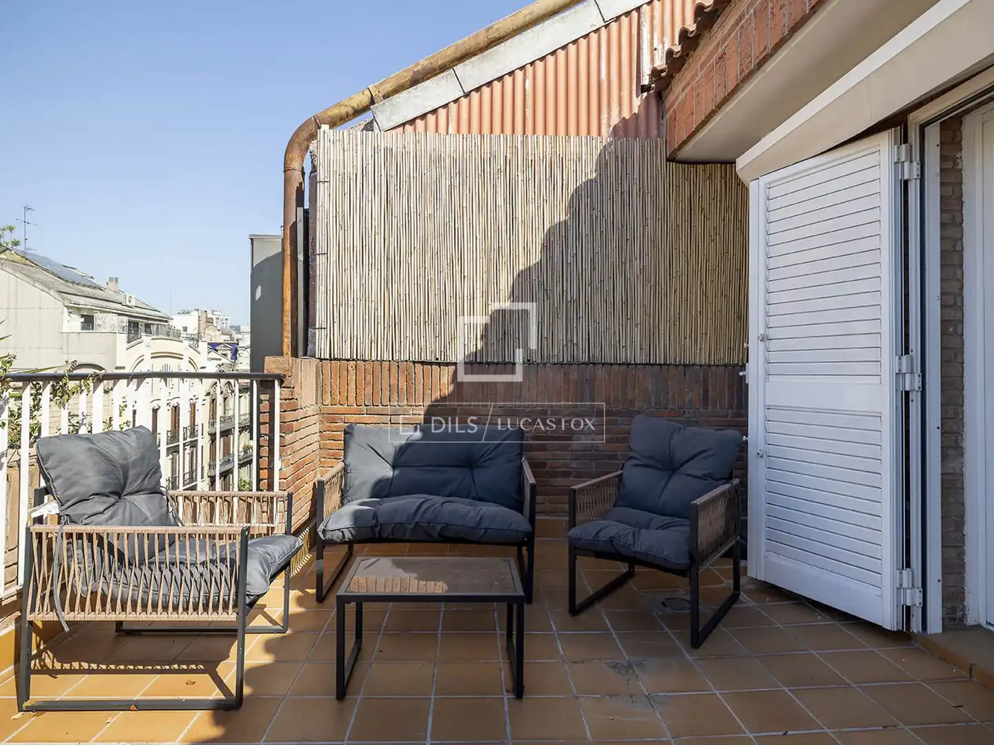 Terrassa de Àtic de lloguer en Barcelona amb Aire condicionat, Calefacció i Parquet