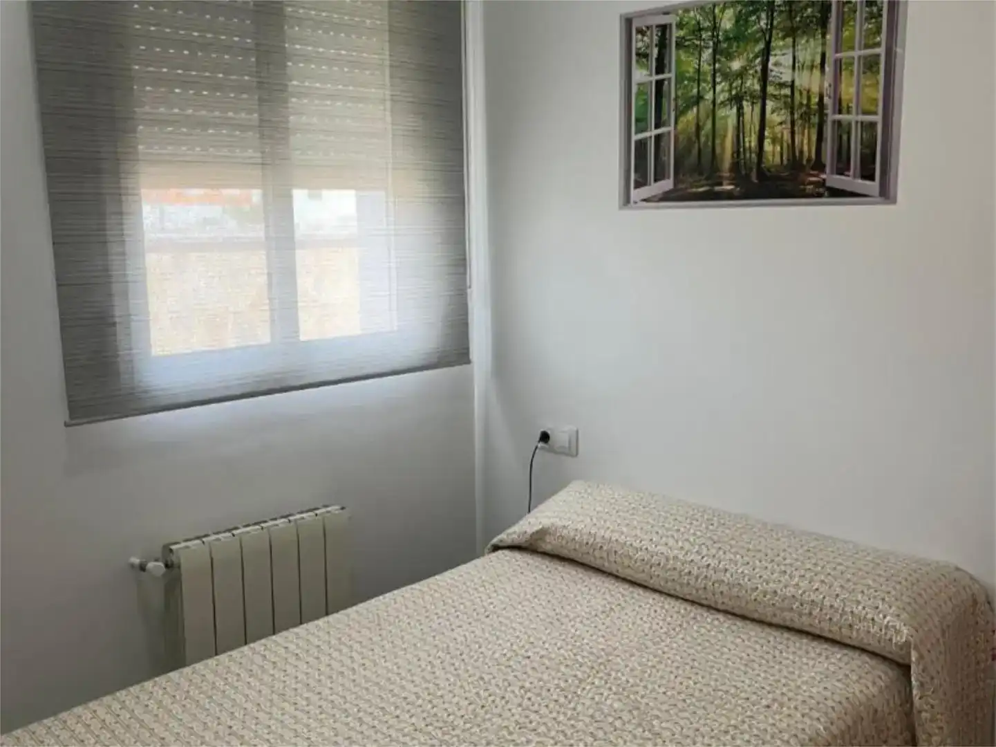 Dormitori de Casa o xalet de lloguer en La Pobla de Vallbona amb Aire condicionat i Piscina