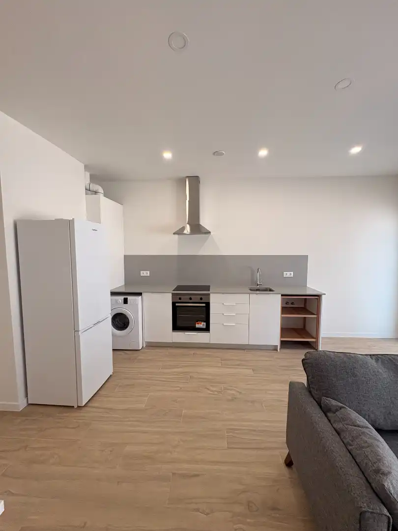 Cocina de Estudio de alquiler en Xàtiva con Amueblado, Horno y Lavadora