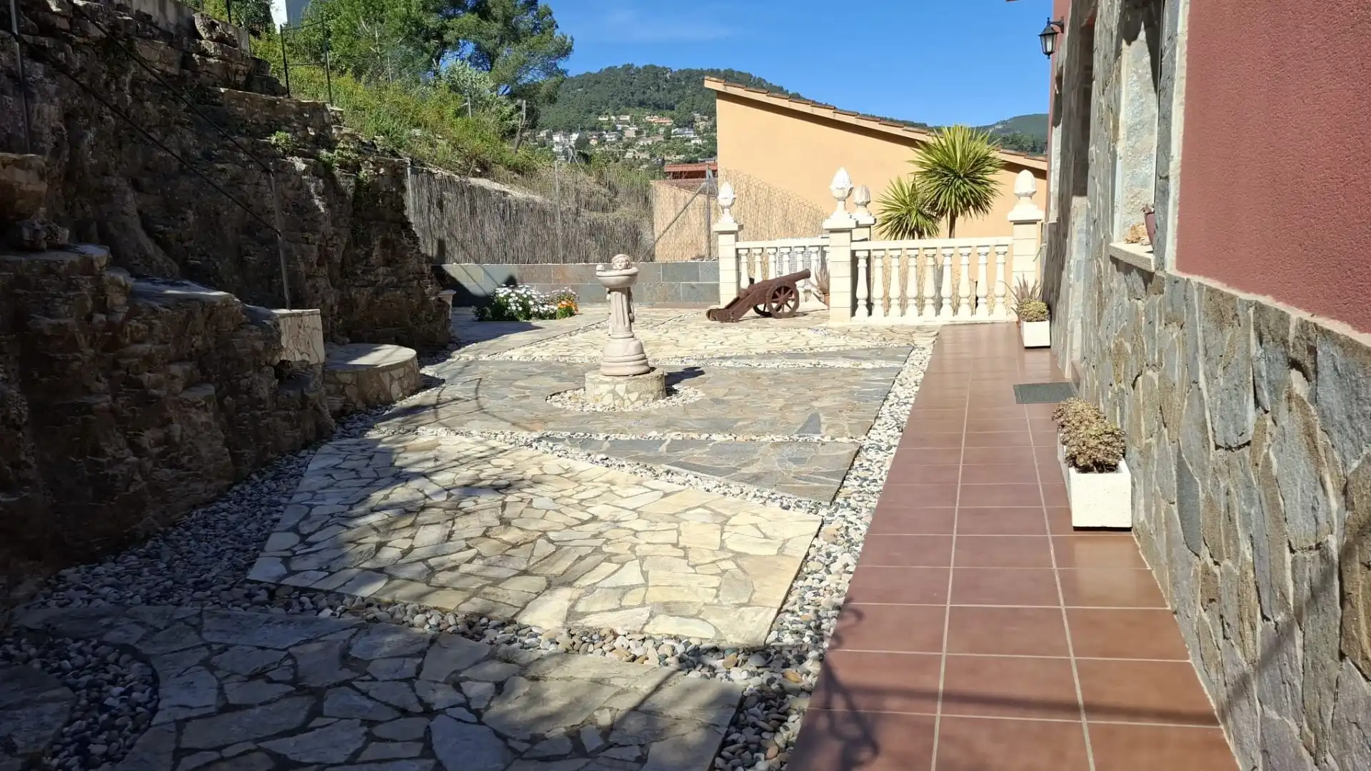 Terraza de Casa o chalet en venta en Vallirana con Calefacción y Terraza
