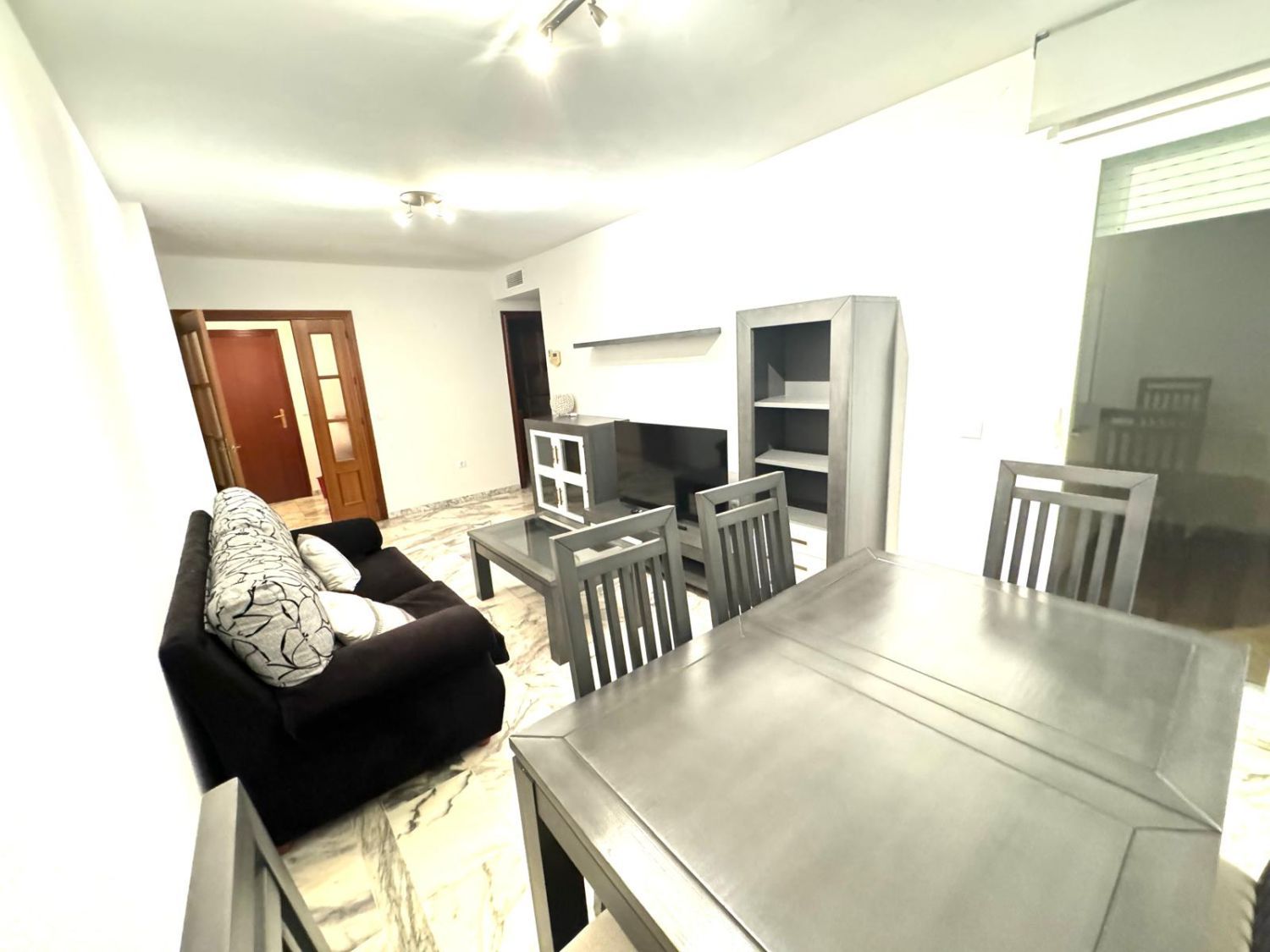 Living room of Flat to rent in Badajoz Capital  with Air Conditioner, Heating and Terrace