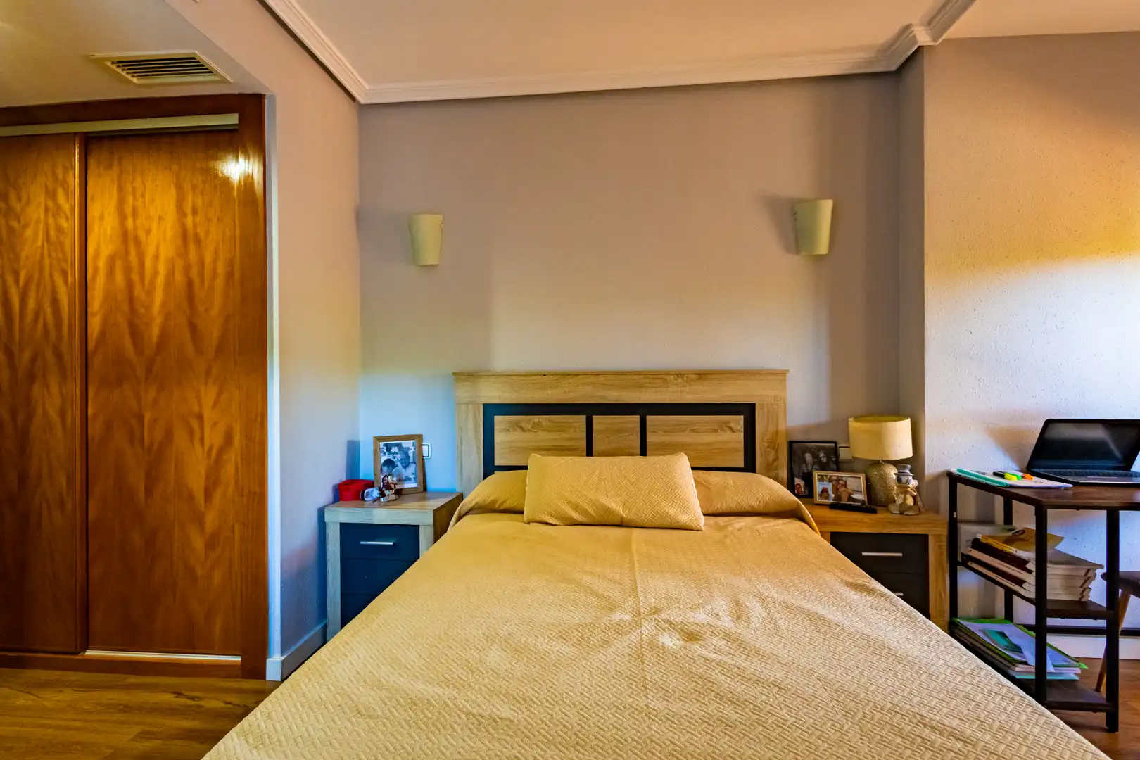 Bedroom of Apartments for sale in Vera  with Air Conditioner, Heating and Private garden