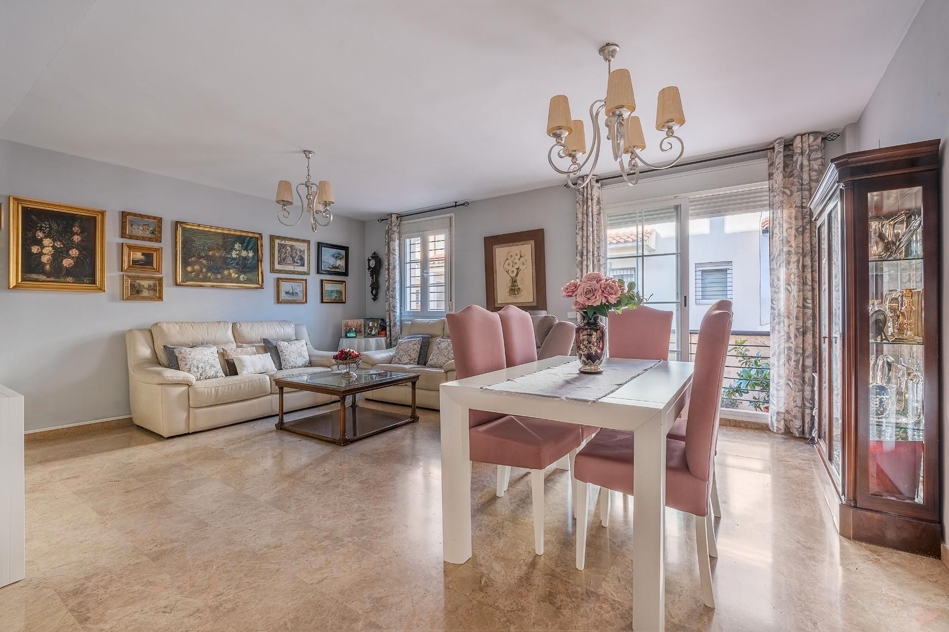 Dining room of Single-family semi-detached for sale in Armilla  with Air Conditioner, Heating and Terrace