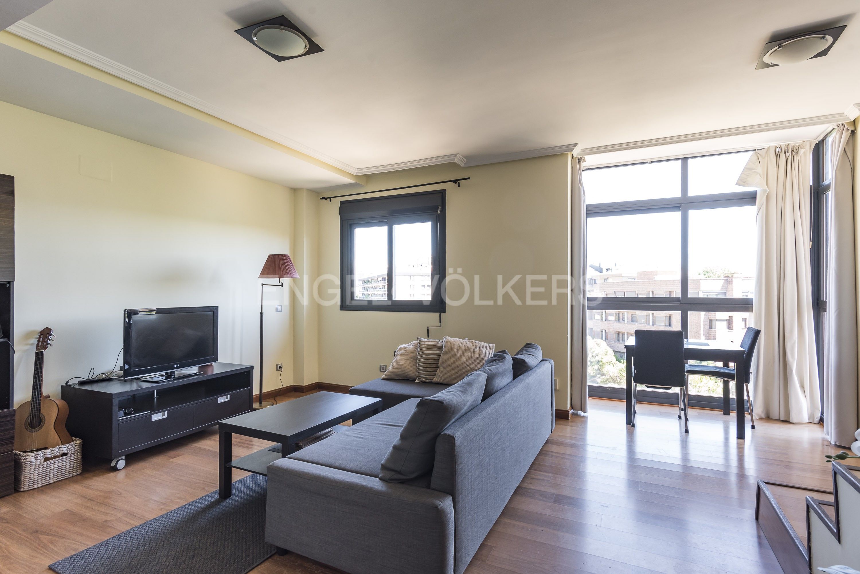 Living room of Attic for sale in  Madrid Capital  with Air Conditioner, Heating and Storage room