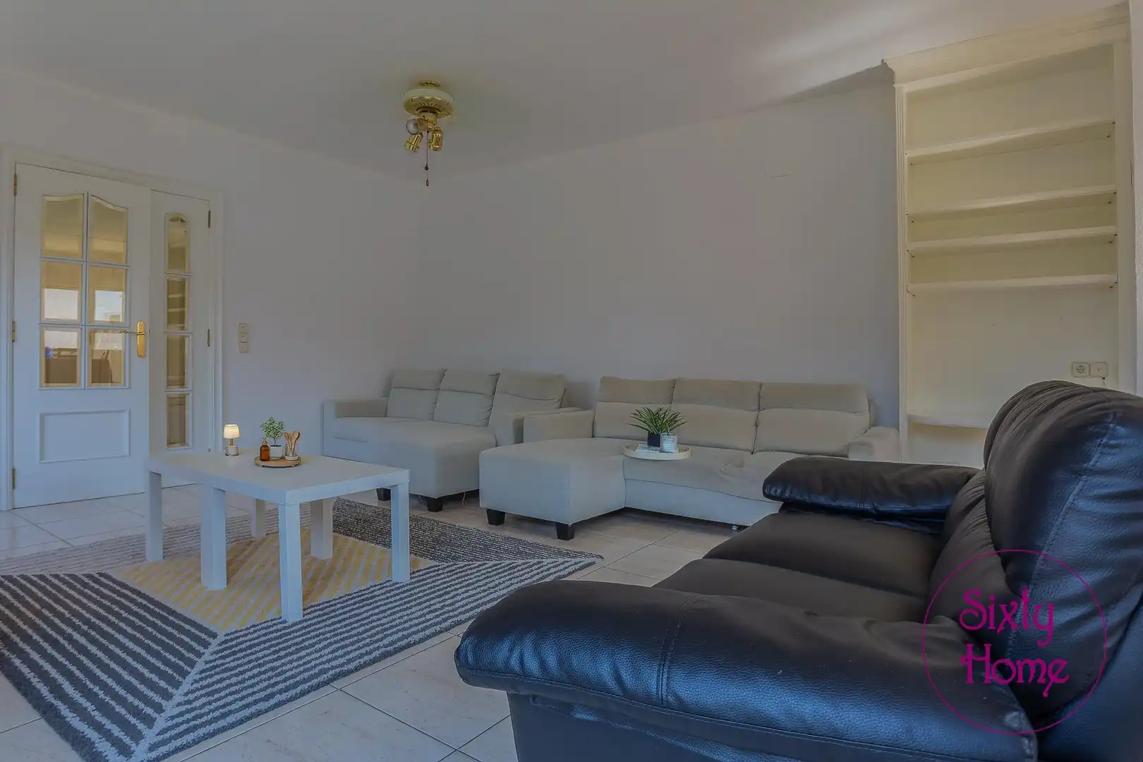 Sala de estar de Casa o chalet en venta en Zuera con Calefacción, Terraza y Piscina comunitaria