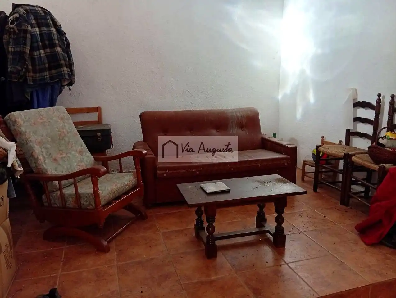 Sala d'estar de Finca rústica en venda en El Perelló