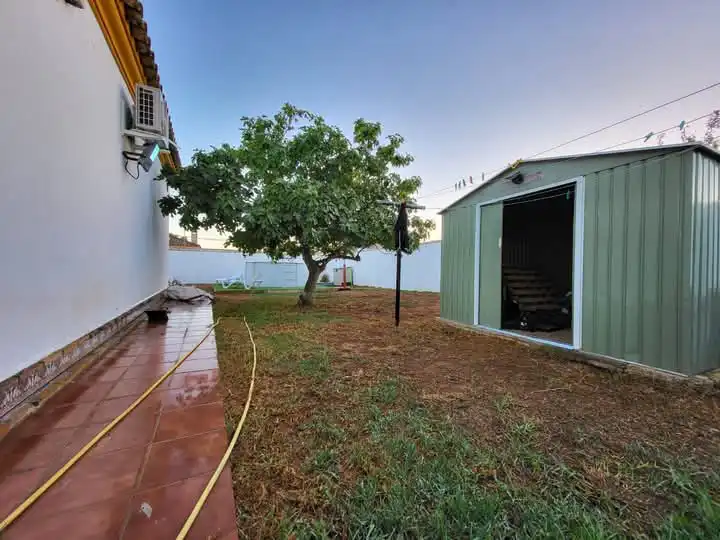 Garden of Houses for rent in Chiclana de la Frontera  with Air Conditioner, Swimming Pool and Furnished