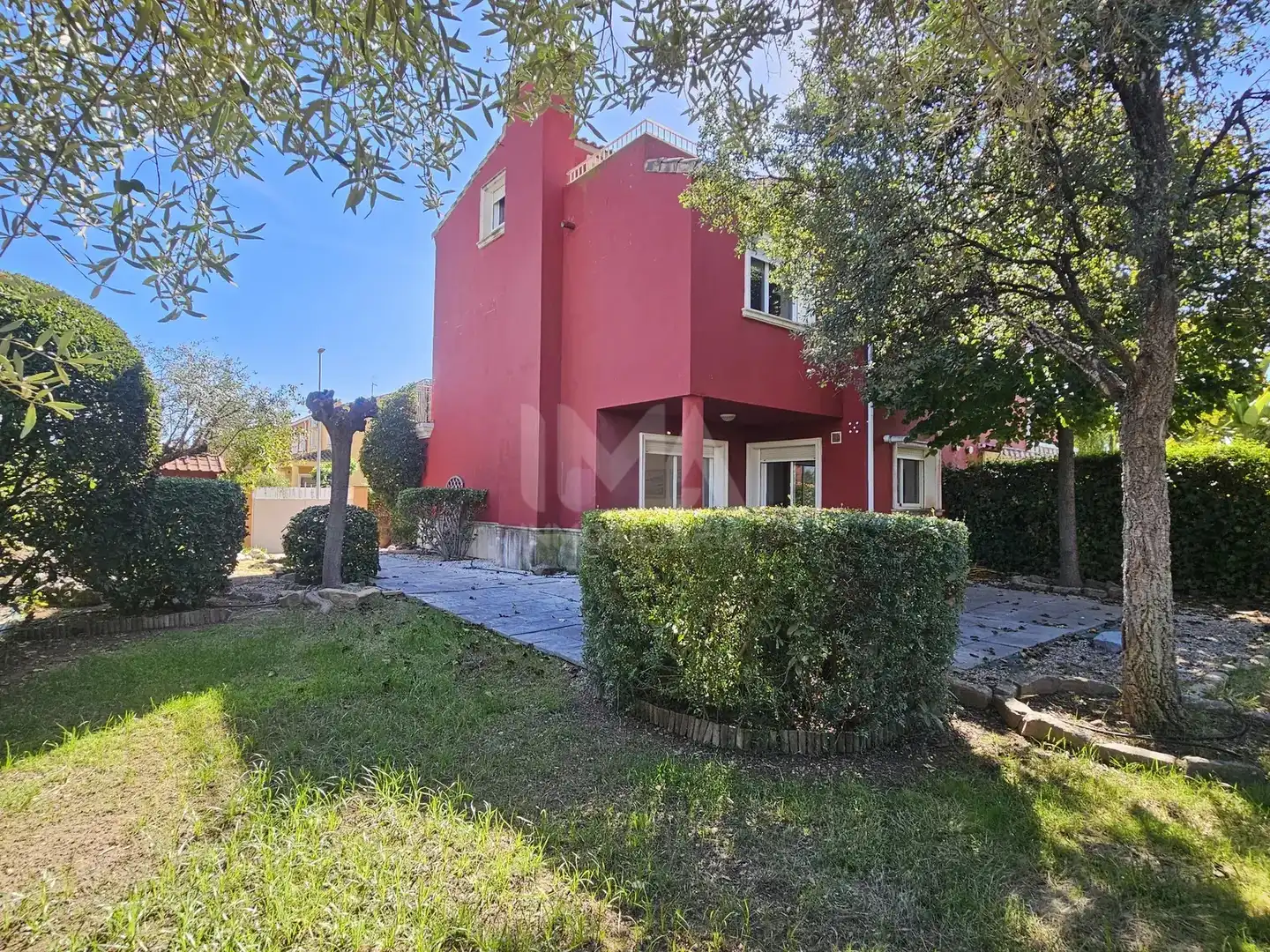 Jardín de Casa adosada en venta en Montealegre 