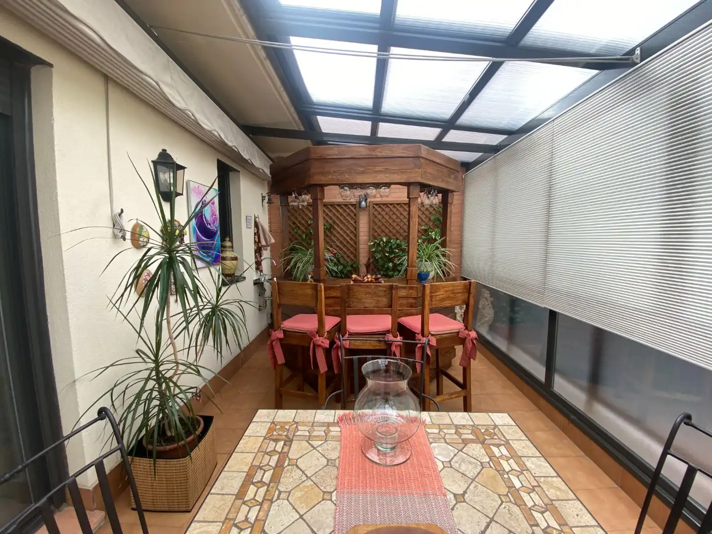Terrasse von Dachboden zum Verkauf in  Madrid Capital mit Klimaanlage und Terrasse