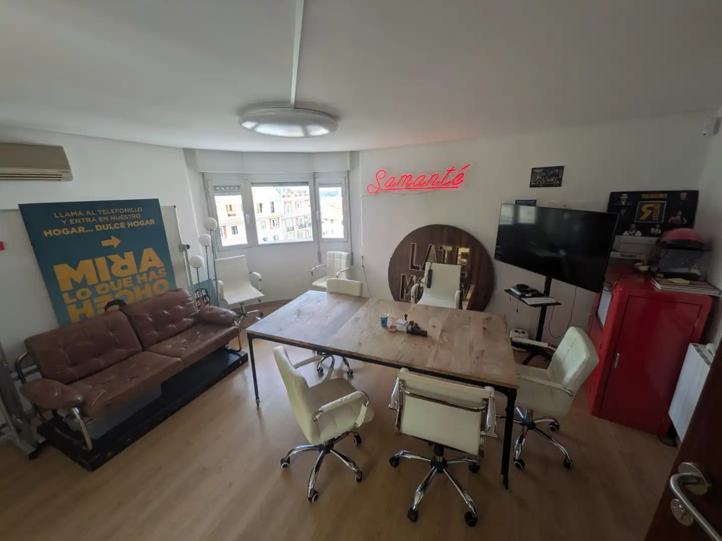 Wohnzimmer von Büro zur Miete in Madrid mit Klimaanlage, Heizung und Terrasse
