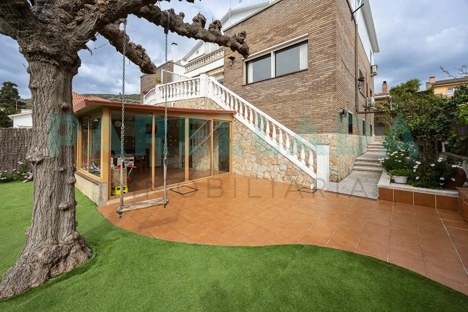 Jardín de Casa o chalet en venta en Badalona con Aire acondicionado, Calefacción y Jardín privado