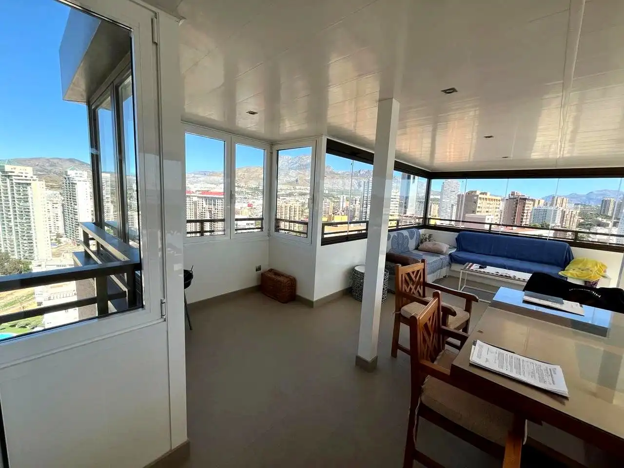 Terraza de Ático en venta en Benidorm con Aire acondicionado, Terraza y Piscina comunitaria