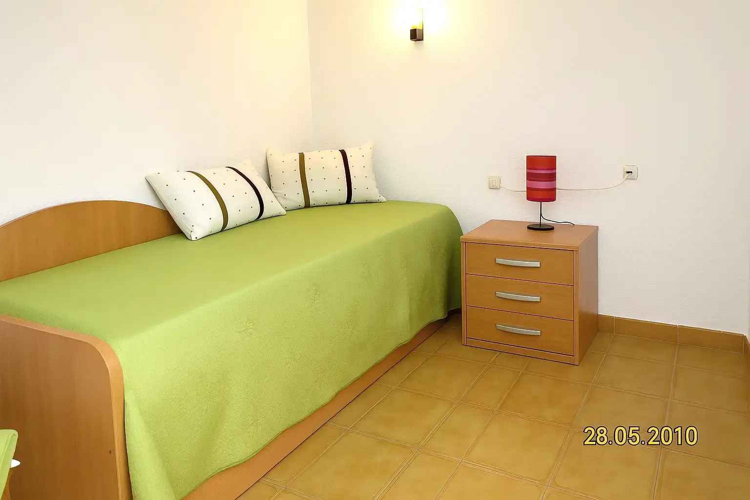 Dormitori de Apartament de lloguer en Peñíscola / Peníscola amb Aire condicionat, Calefacció i Terrassa