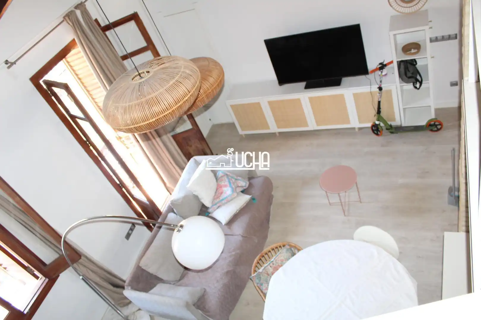 Sala d'estar de Casa o xalet de lloguer en Valencia amb Aire condicionat, Calefacció i Moblat