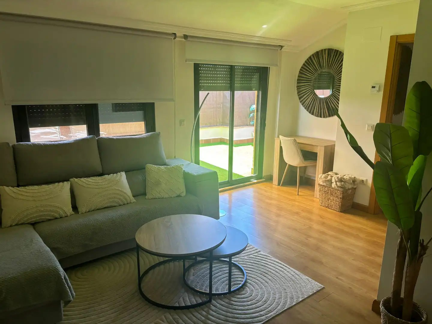Wohnzimmer von Dachboden zum Verkauf in Castellanos de Moriscos mit Heizung und Möbliert