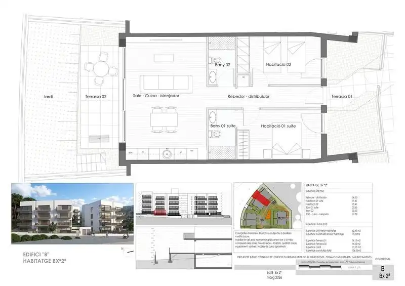 Wohnungen zum Verkauf in Palamós mit Terrasse und Gemeinschaftspool
