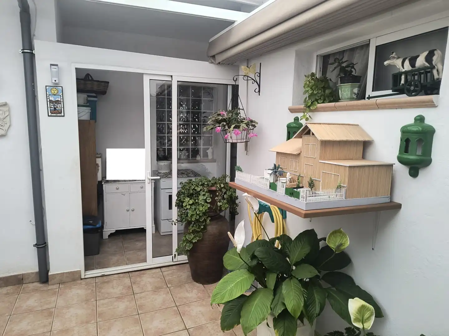 Terrassa de Casa o xalet en venda en Buenavista del Norte amb Jardí privat, Terrassa i Forn