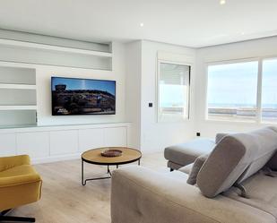 Sala d'estar de Apartament de lloguer en  Palma de Mallorca amb Aire condicionat i Moblat